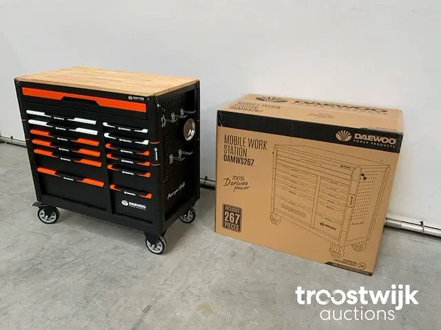Gereedschapswagen 267 delig - afbeelding 10 van  17