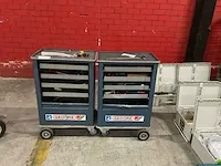 Gereedschapswagen (2x) - afbeelding 1 van  7