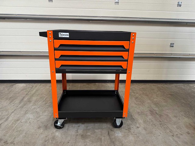 Gereedschapswagen 3 laden gevuld 174 delig - afbeelding 1 van  6