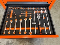 Gereedschapswagen 3 laden gevuld 73 dlg - afbeelding 5 van  6