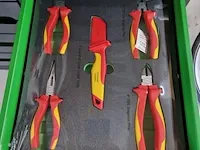 Gereedschapswagen 755-delig! alles nieuw in plastic. stahlwerk (germany), sw22 gereedschapswagen, groen - afbeelding 7 van  18