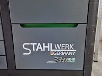 Gereedschapswagen 755-delig! alles nieuw in plastic. stahlwerk (germany), sw22 gereedschapswagen, groen - afbeelding 14 van  18