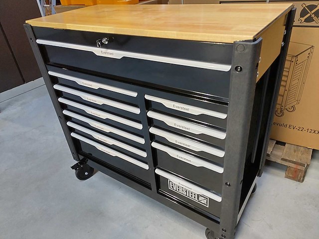 Gereedschapswagen eversteel 12/10 jumbo xxl - afbeelding 2 van  16