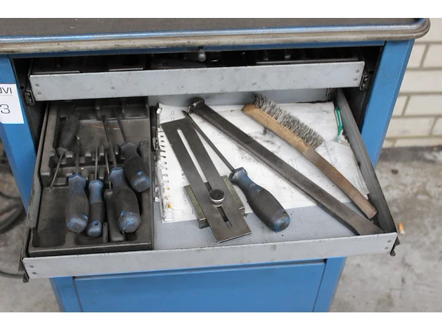 Gereedschapswagen gedore met diverse gereedschappen. - afbeelding 3 van  7
