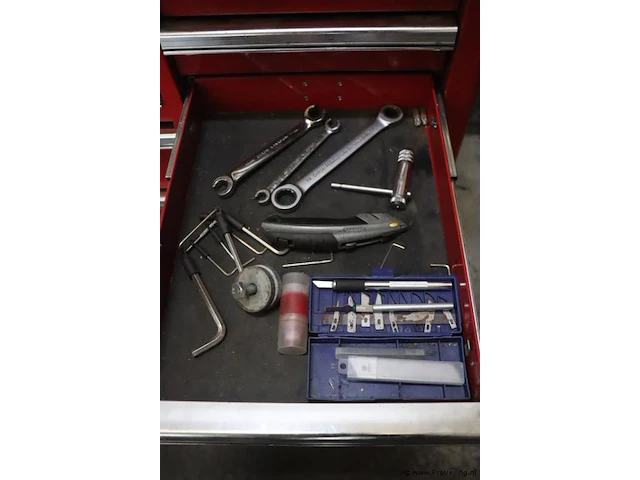 Gereedschapswagen incl. diverse hazet handgereedschappen - afbeelding 3 van  12