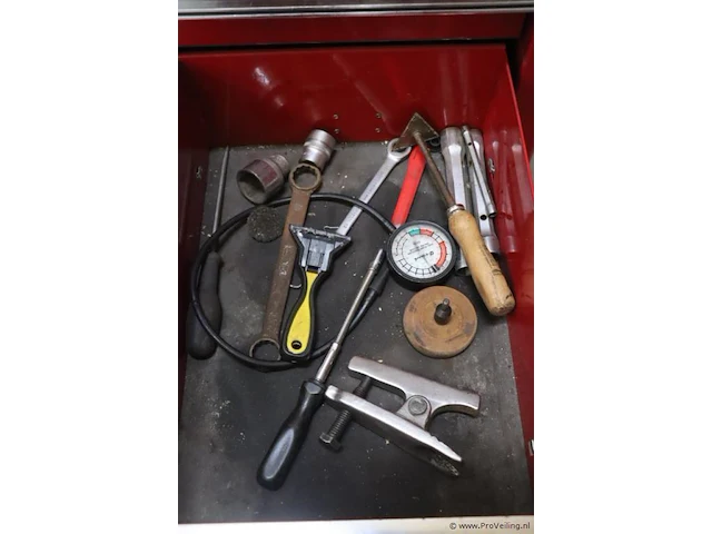 Gereedschapswagen incl. diverse hazet handgereedschappen - afbeelding 4 van  12