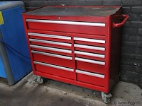 Gereedschapswagen incl. diverse hazet handgereedschappen - afbeelding 1 van  12