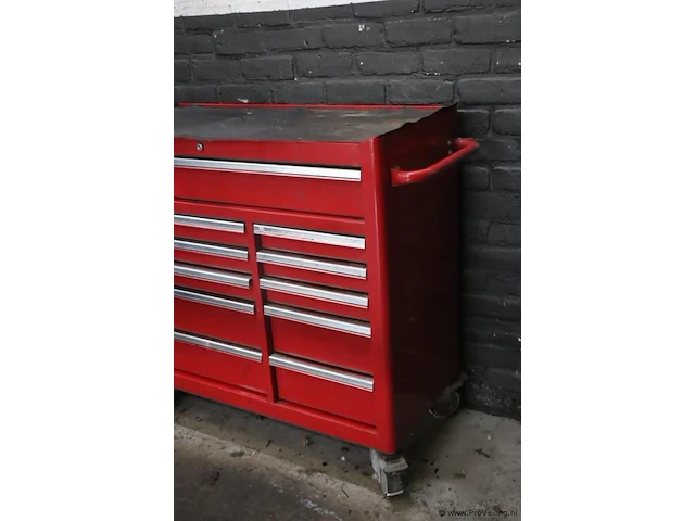 Gereedschapswagen incl. diverse hazet handgereedschappen - afbeelding 5 van  12