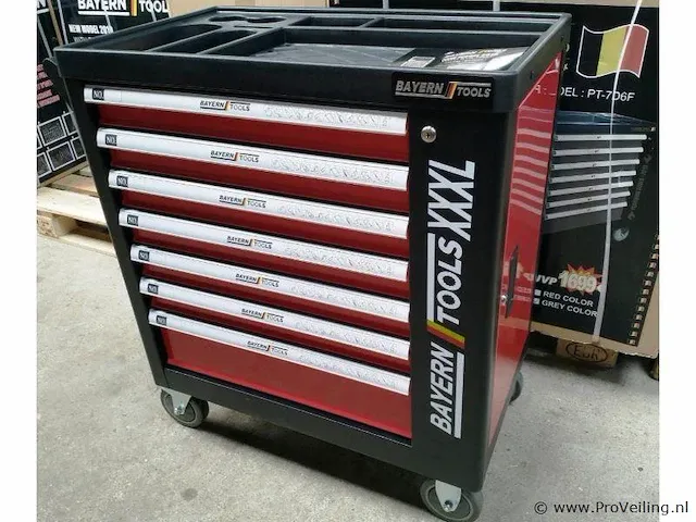 Gereedschapswagen incl. gereedschap - afbeelding 1 van  7