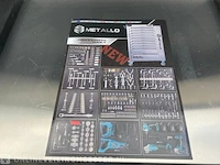 Gereedschapswagen met accu- en handgereedschap metallo, xxxl edition, 2022 - afbeelding 3 van  12