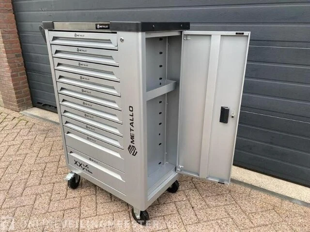 Gereedschapswagen met accu- en handgereedschap metallo, xxxl edition, 2022 - afbeelding 6 van  12