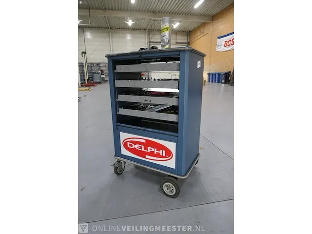 Gereedschapswagen met inhoud gedore - afbeelding 1 van  8