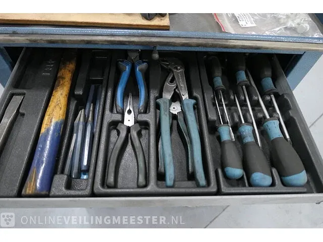 Gereedschapswagen met inhoud gedore - afbeelding 3 van  8