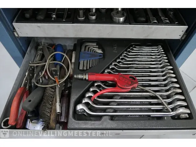 Gereedschapswagen met inhoud gedore - afbeelding 5 van  8
