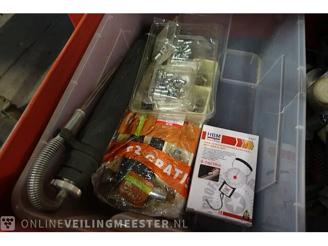 Gereedschapswagen met inhoud toolset - afbeelding 21 van  29