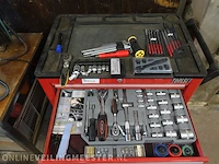 Gereedschapswagen met inhoud toolset - afbeelding 27 van  29