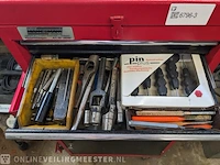 Gereedschapswagen met inhoud - afbeelding 6 van  11