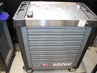 Gereedschapswagen sonic s9 met acht laden gevuld met gereedschappen sonic. - afbeelding 1 van  9