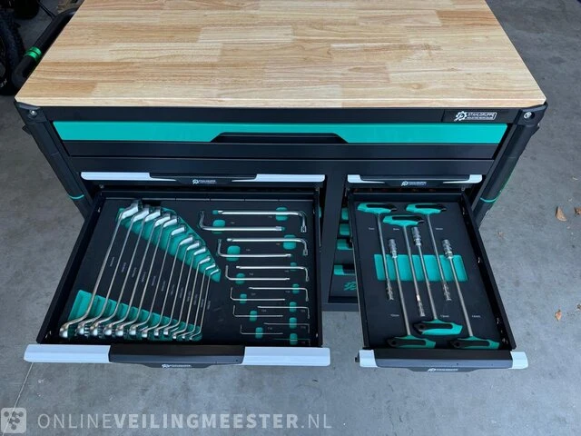 Gereedschapswagen stahlgruppe, sg23, zwart - afbeelding 4 van  13
