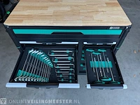 Gereedschapswagen stahlgruppe, sg23, zwart - afbeelding 4 van  13