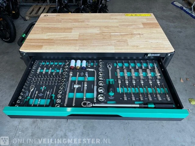 Gereedschapswagen stahlgruppe, sg23, zwart - afbeelding 9 van  13