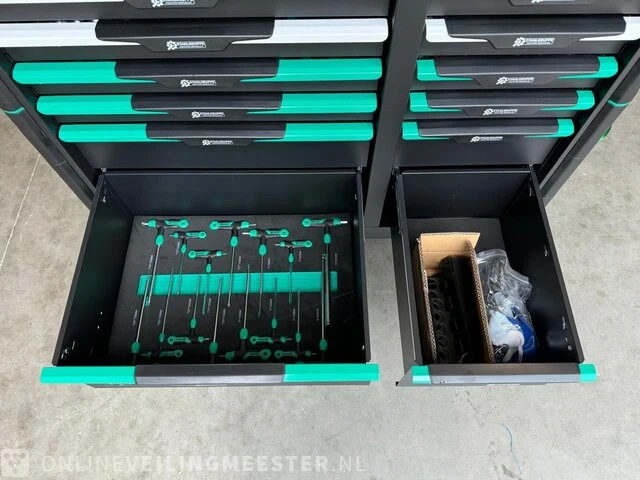 Gereedschapswagen stahlgruppe, sg23, zwart - afbeelding 10 van  13