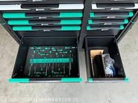 Gereedschapswagen stahlgruppe, sg23, zwart - afbeelding 10 van  13