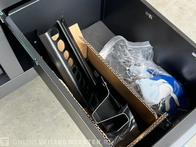 Gereedschapswagen stahlgruppe, sg23, zwart - afbeelding 11 van  13