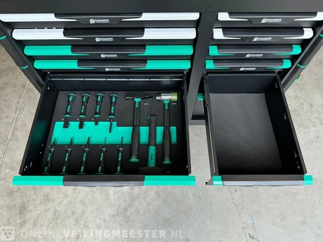Gereedschapswagen stahlgruppe, sg23, zwart - afbeelding 12 van  13