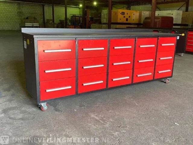 Gereedschapswagen stahlworks, 10ft15d, bouwjaar 2023 - afbeelding 1 van  2
