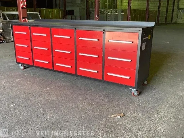 Gereedschapswagen stahlworks, 10ft15d, bouwjaar 2023 - afbeelding 2 van  2