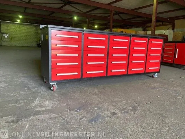 Gereedschapswagen stahlworks, 10ft25d, 2023 - afbeelding 1 van  2