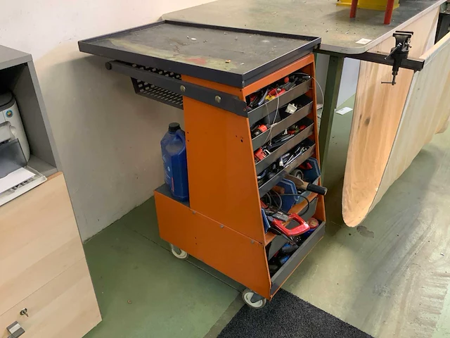 Gereedschapswagen - afbeelding 1 van  5