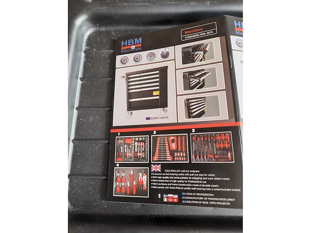 Gereedschapwager 154 delig - afbeelding 9 van  16