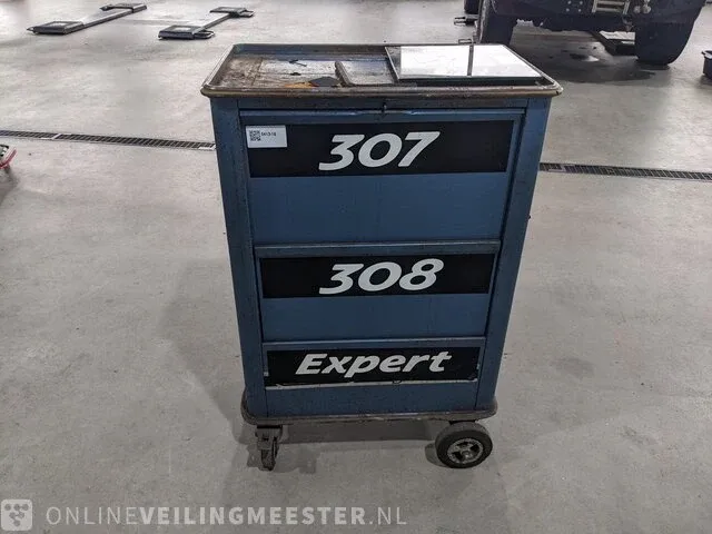 Gereedswagen inclusief divers gereedschap gedore - afbeelding 1 van  9