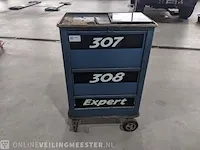 Gereedswagen inclusief divers gereedschap gedore - afbeelding 1 van  9