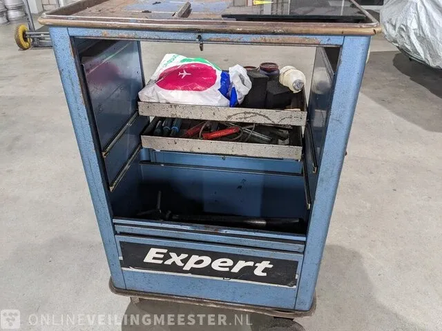 Gereedswagen inclusief divers gereedschap gedore - afbeelding 9 van  9