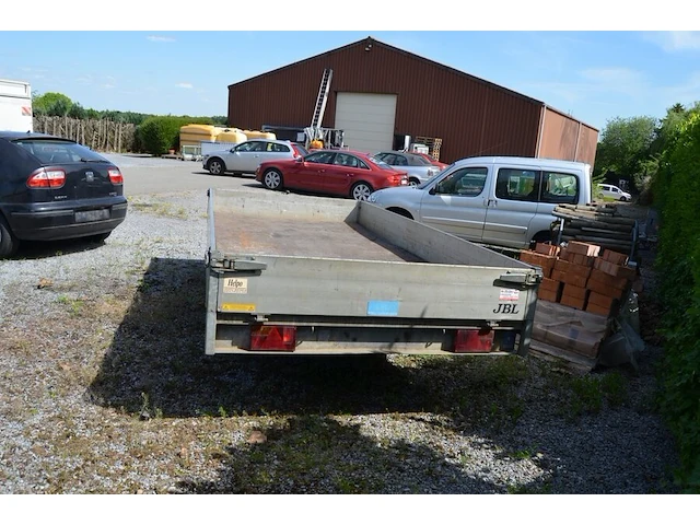 Geremde aanhangwagen hapert dubbel as met alu opzetstukken, type al2003, ch.nr. xlh*al2000*00679406 (zonder boorddocumenten)(1) - afbeelding 2 van  13
