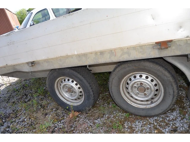 Geremde aanhangwagen hapert dubbel as met alu opzetstukken, type al2003, ch.nr. xlh*al2000*00679406 (zonder boorddocumenten)(1) - afbeelding 4 van  13