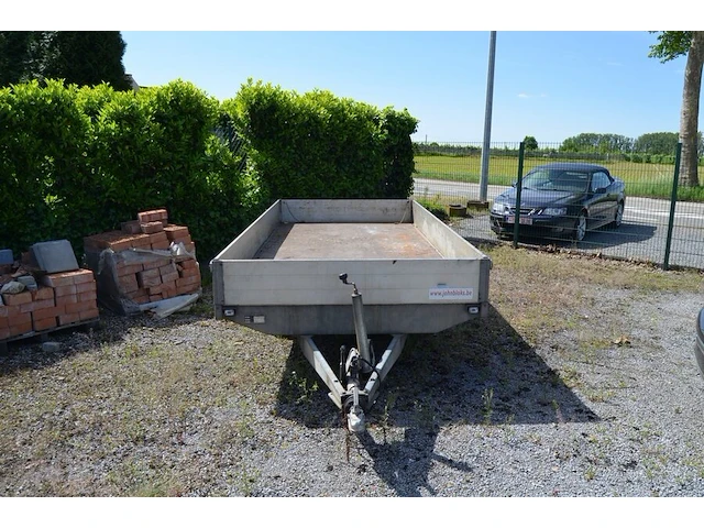 Geremde aanhangwagen hapert dubbel as met alu opzetstukken, type al2003, ch.nr. xlh*al2000*00679406 (zonder boorddocumenten)(1) - afbeelding 11 van  13