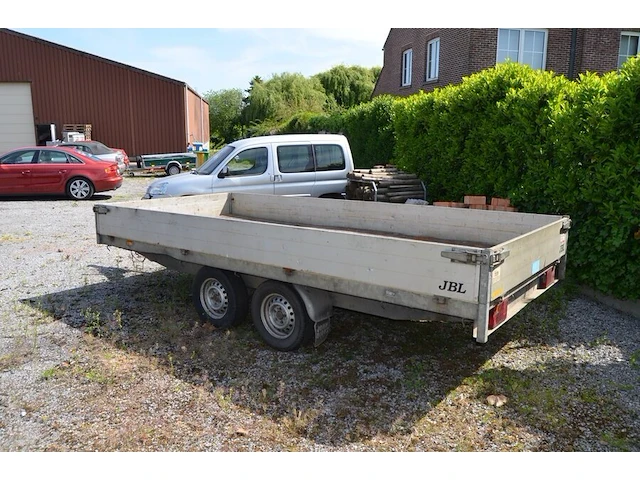 Geremde aanhangwagen hapert dubbel as met alu opzetstukken, type al2003, ch.nr. xlh*al2000*00679406 (zonder boorddocumenten)(1) - afbeelding 13 van  13