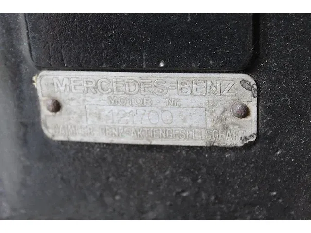 Gereviseerd 6 cilinder motorblok mercedes benz t.b.v. mercedes 170. motornummer 121700 - afbeelding 6 van  16