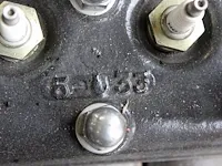 Gereviseerd 6 cilinder motorblok mercedes benz t.b.v. mercedes 170. motornummer 121700 - afbeelding 14 van  16