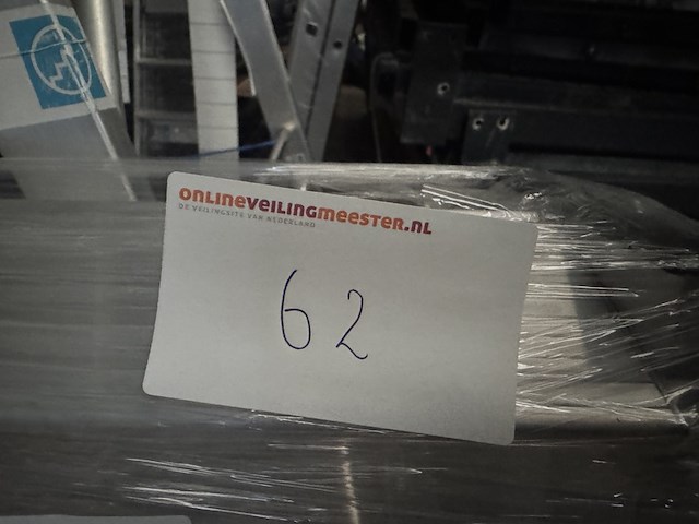 Geribbelde staande sportladder 2 x 5 treden zarges, nova b 42465 - afbeelding 3 van  3