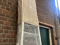 Geribbelde staande sportladder 2x10 treden zarges, saferstep b 5541310 - afbeelding 2 van  3