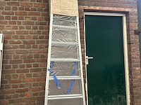 Geribbelde staande sportladder 2x10 treden zarges, saferstep b 5541310 - afbeelding 1 van  3