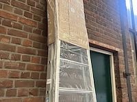 Geribbelde staande sportladder 2x10 treden zarges, saferstep b 5541310 - afbeelding 2 van  3