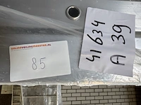 Geribbelde staande sportladder 5 treden zarges, meistertritt s 41634 - afbeelding 3 van  3