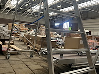 Geribbelde staande sportladder met starre verbinding 10 treden verrijdbaar zarges, meistertritt s 40479, 8203, 8832 - afbeelding 3 van  9