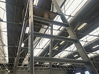 Geribbelde staande sportladder met starre verbinding 10 treden verrijdbaar zarges, meistertritt s 40479, 8203, 8832 - afbeelding 4 van  9